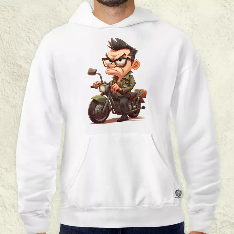 Morcos motoros férfi pulóver