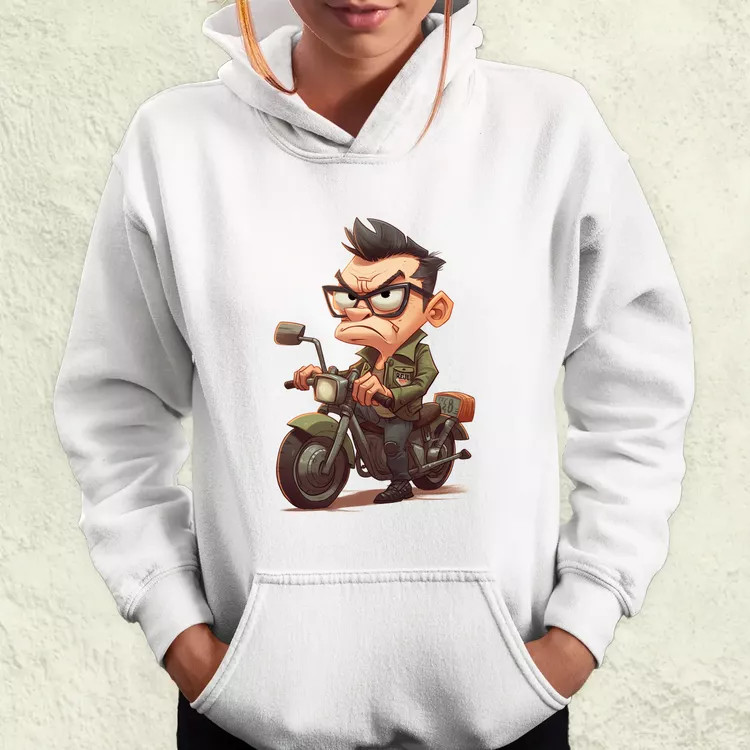 Morcos motoros női pulóver