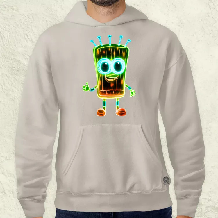Neon szivacs fantázia v2 férfi pulóver