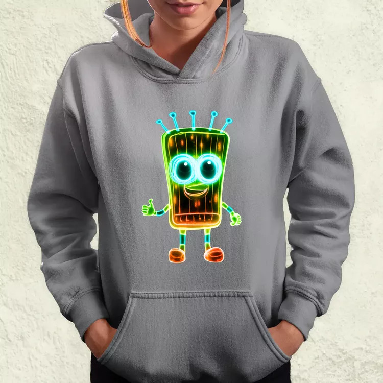 Neon szivacs fantázia v2 női pulóver