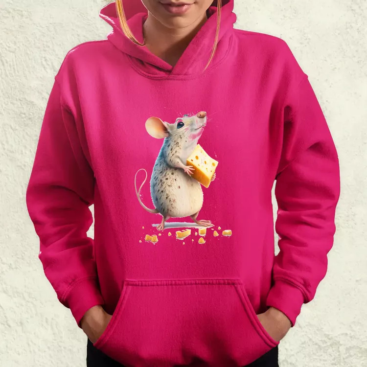 Patkány és sajt v1 női pulóver