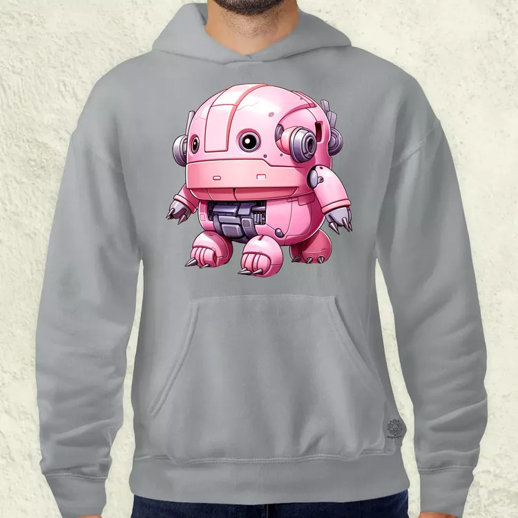 Pink baby robot v1 férfi pulóver