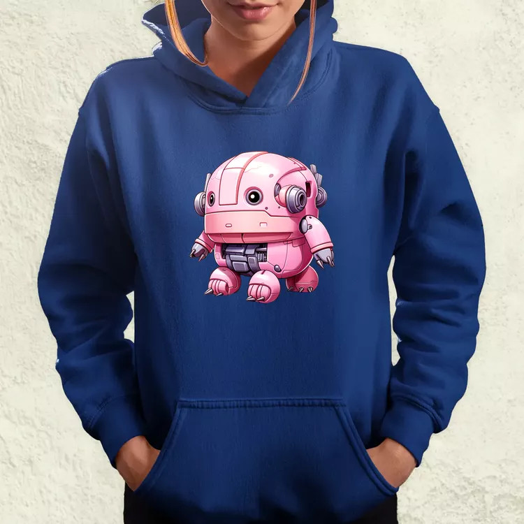 Pink baby robot v1 női pulóver
