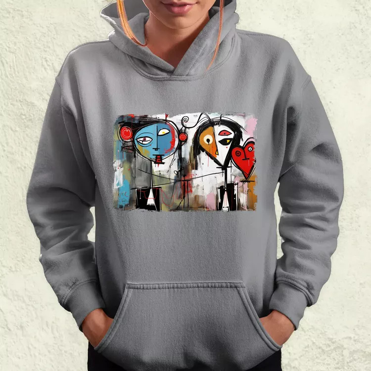Graffiti szerelem v1 női pulóver