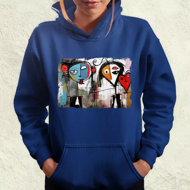 Graffiti szerelem v1 női pulóver