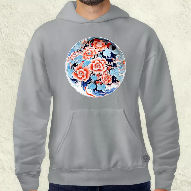 Japán népi porcelán v2 férfi pulóver