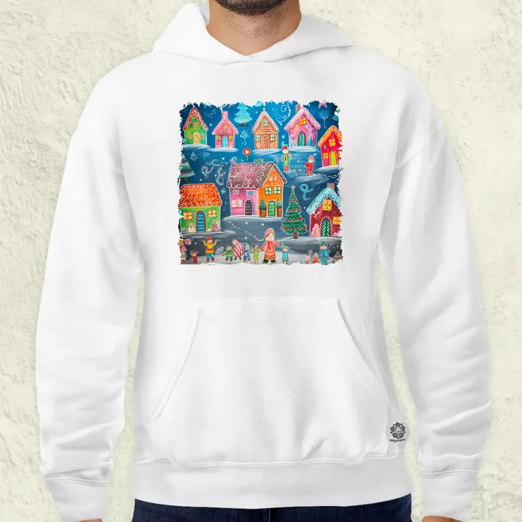 XMAS gyerekrajz v1 férfi pulóver