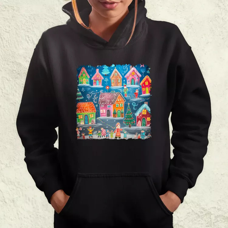 XMAS gyerekrajz v1 női pulóver