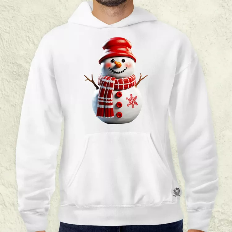 XMAS hóember v1 férfi pulóver