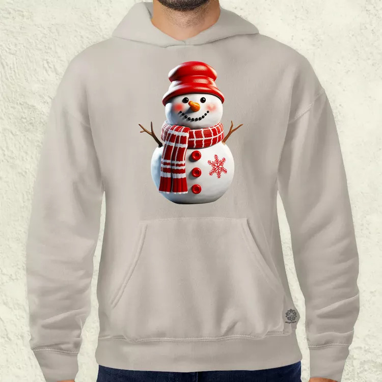 XMAS hóember v1 férfi pulóver