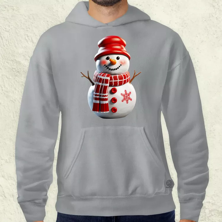 XMAS hóember v1 férfi pulóver