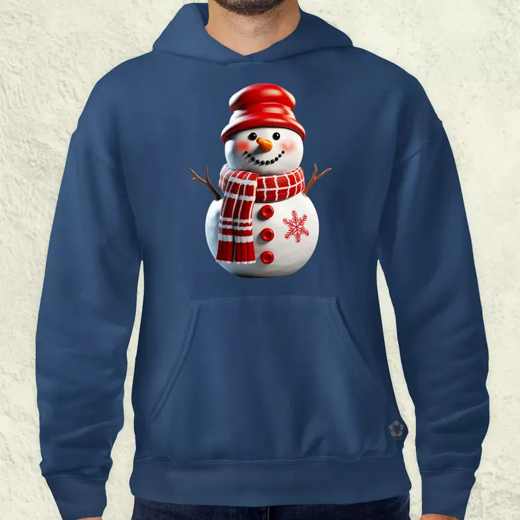 XMAS hóember v1 férfi pulóver