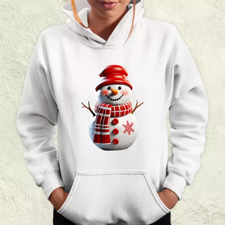XMAS hóember v1 női pulóver