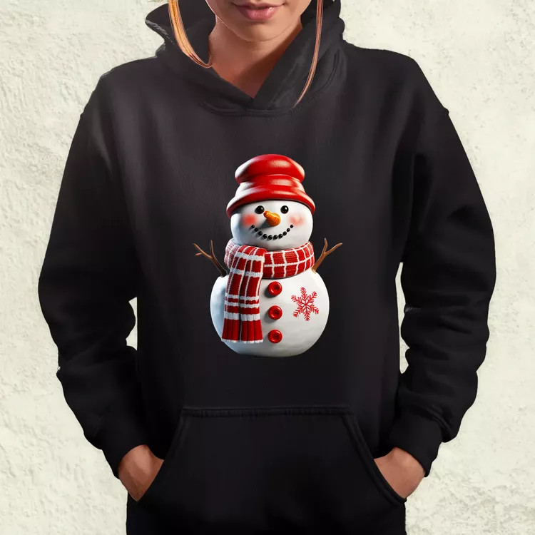 XMAS hóember v1 női pulóver