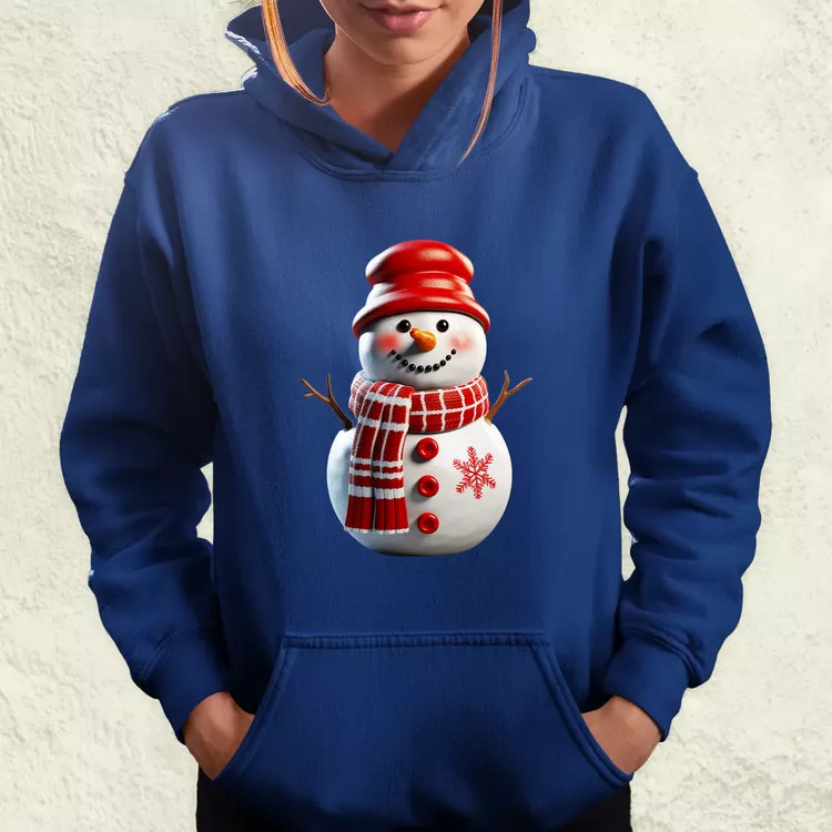 XMAS hóember v1 női pulóver
