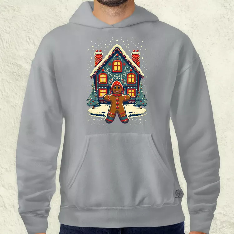 XMAS mézeskalács v1 férfi pulóver