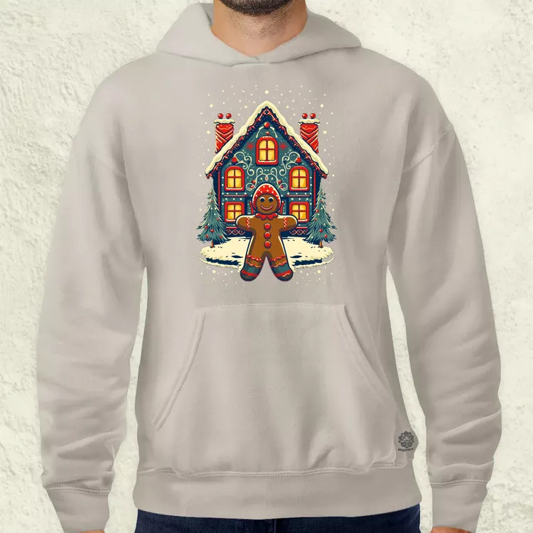 XMAS mézeskalács v1 férfi pulóver