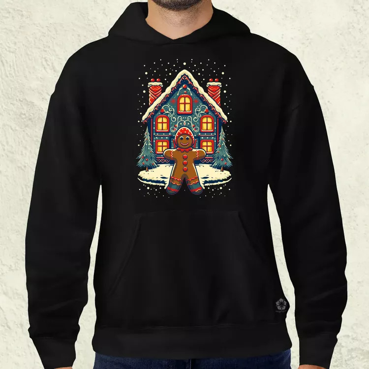 XMAS mézeskalács v1 férfi pulóver
