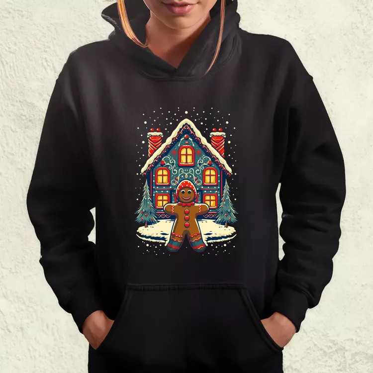 XMAS mézeskalács v1 női pulóver
