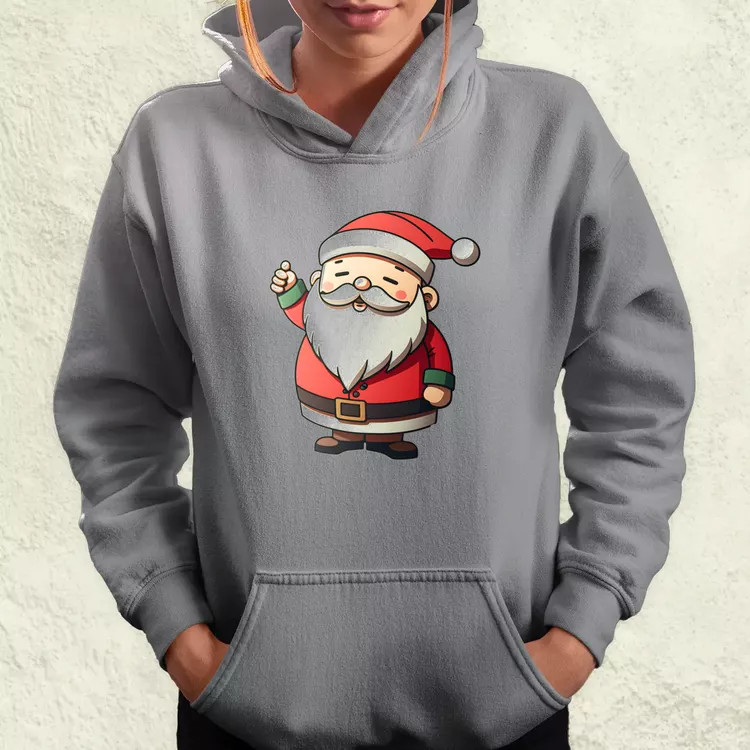 Xmas Mikulás v2 női pulóver