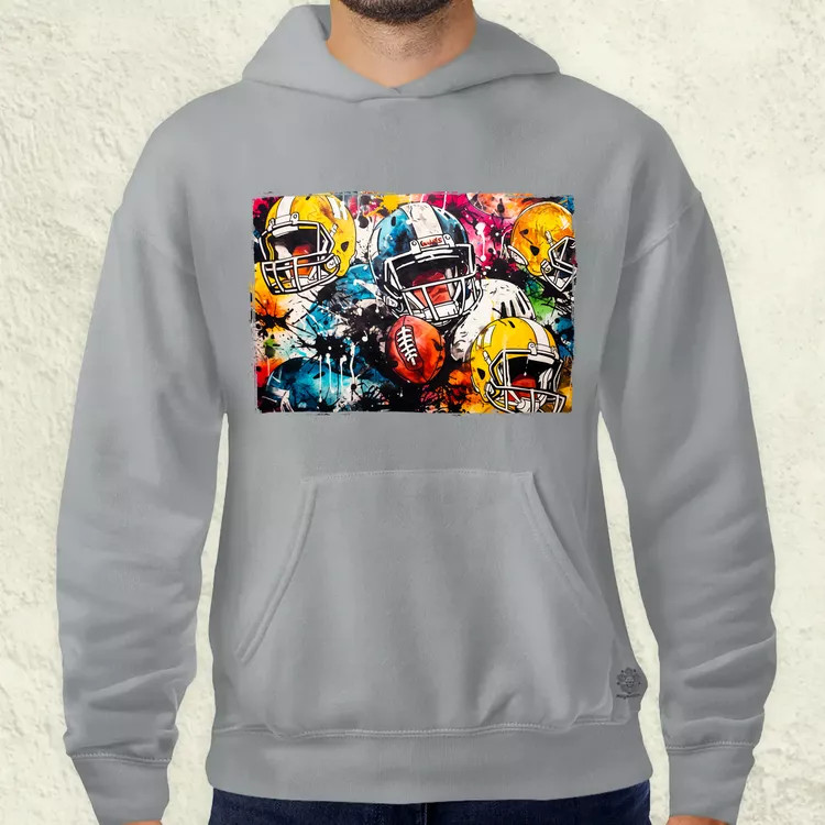 Amerikai foci graffiti v1 férfi pulóver