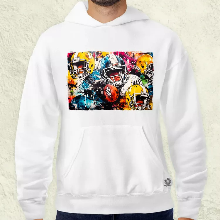 Amerikai foci graffiti v1 férfi pulóver