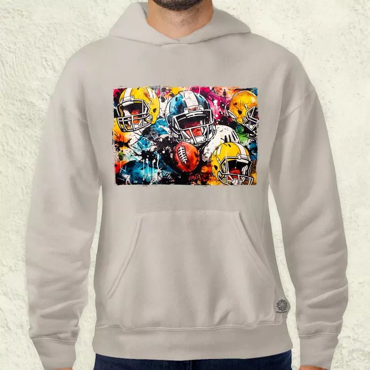 Amerikai foci graffiti v1 férfi pulóver