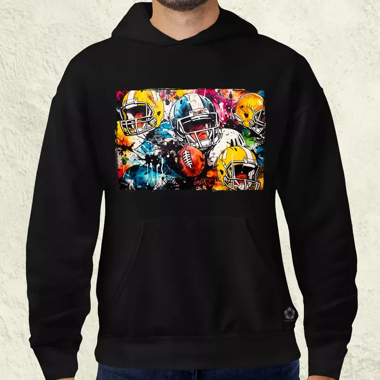 Amerikai foci graffiti v1 férfi pulóver