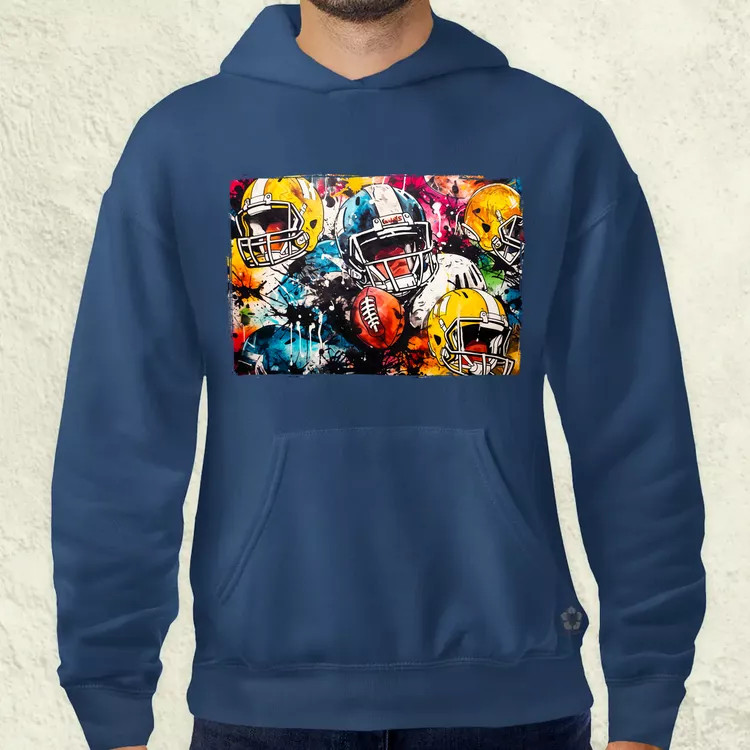 Amerikai foci graffiti v1 férfi pulóver