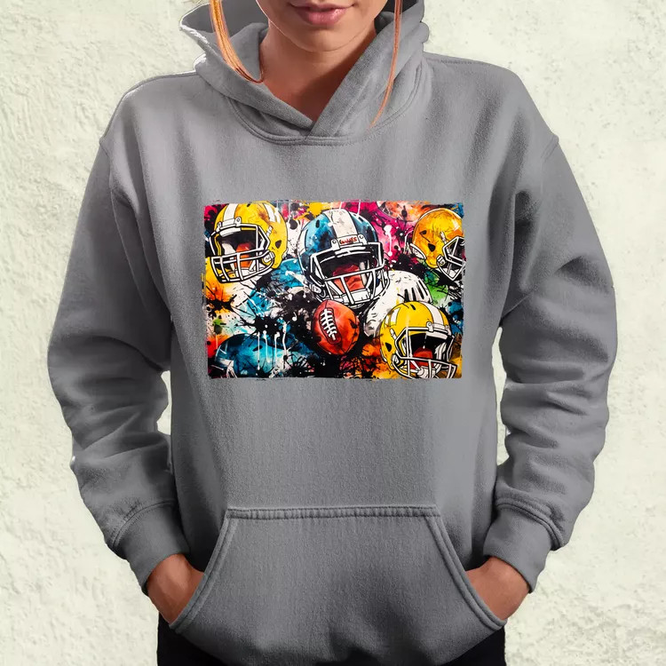Amerikai foci graffiti v1 női pulóver