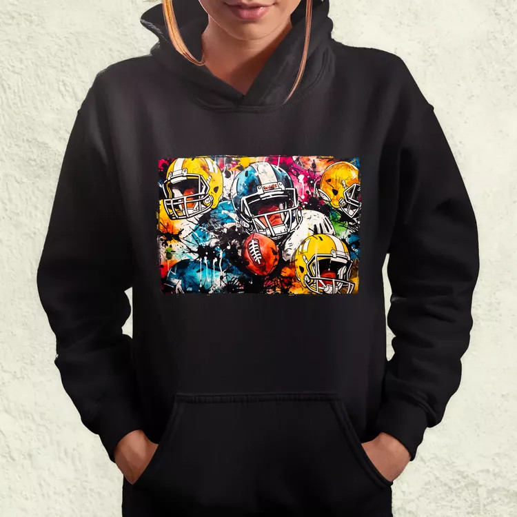 Amerikai foci graffiti v1 női pulóver