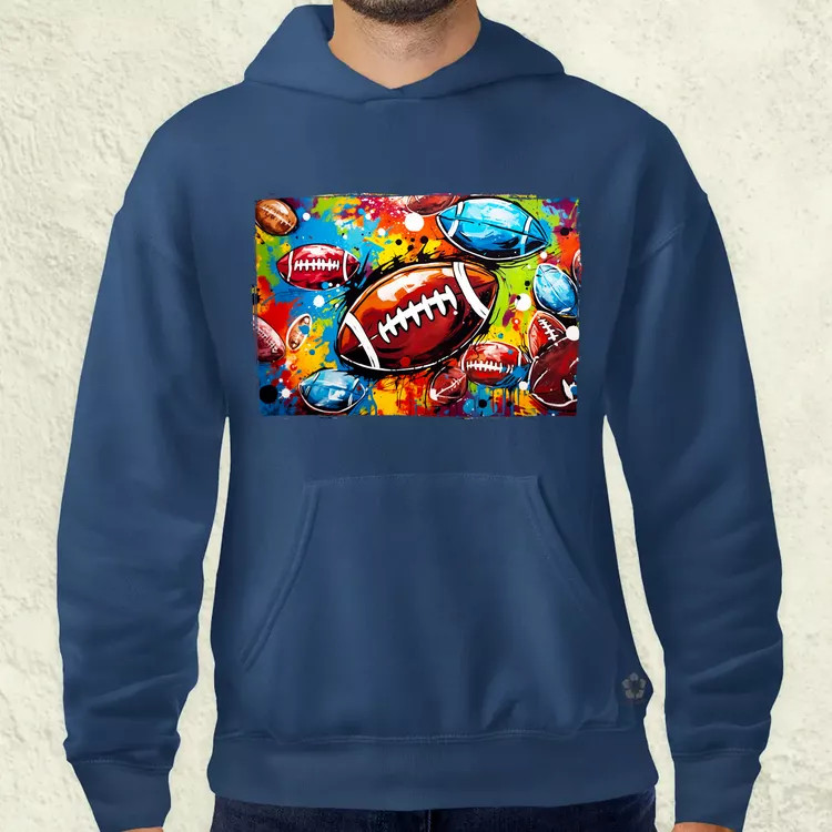 Amerikai foci graffiti v2 férfi pulóver
