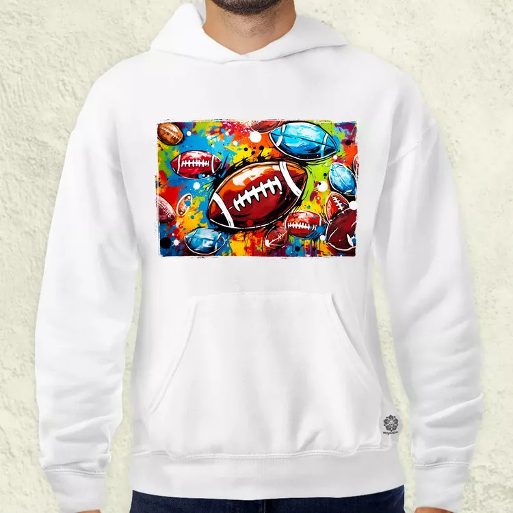 Amerikai foci graffiti v2 férfi pulóver