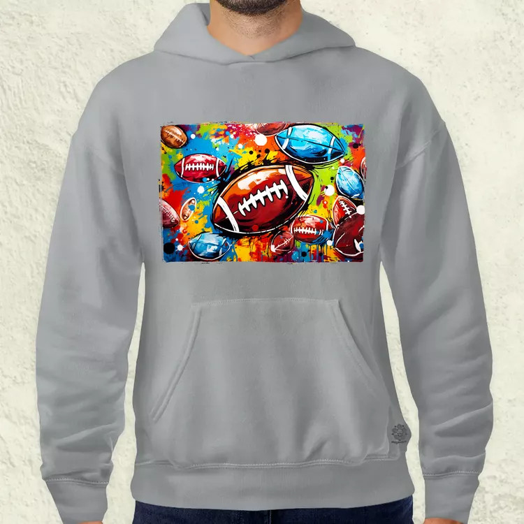 Amerikai foci graffiti v2 férfi pulóver