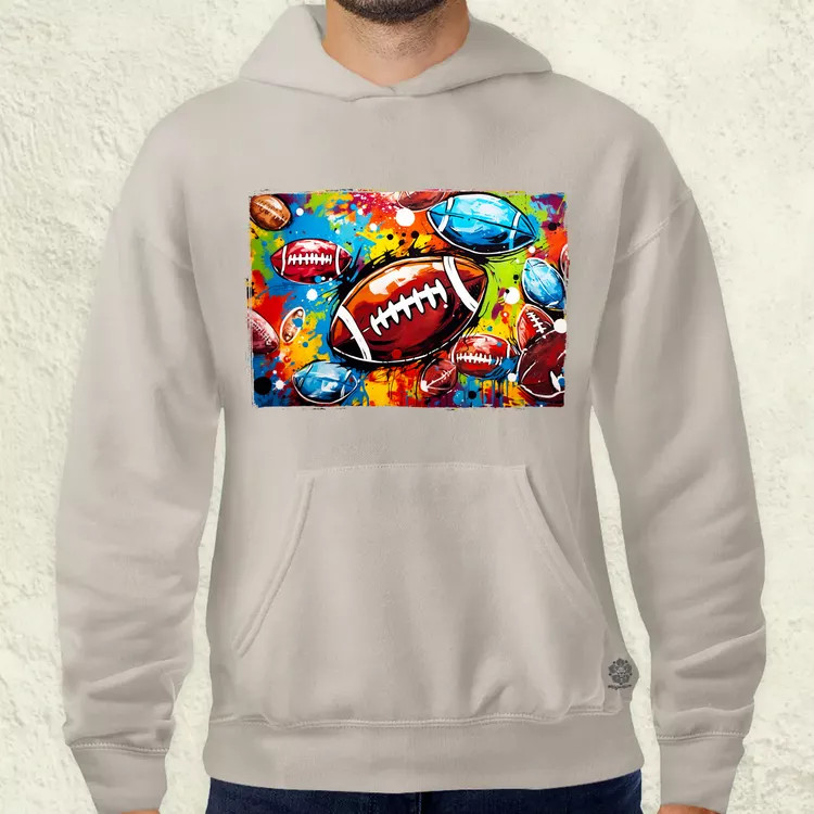 Amerikai foci graffiti v2 férfi pulóver