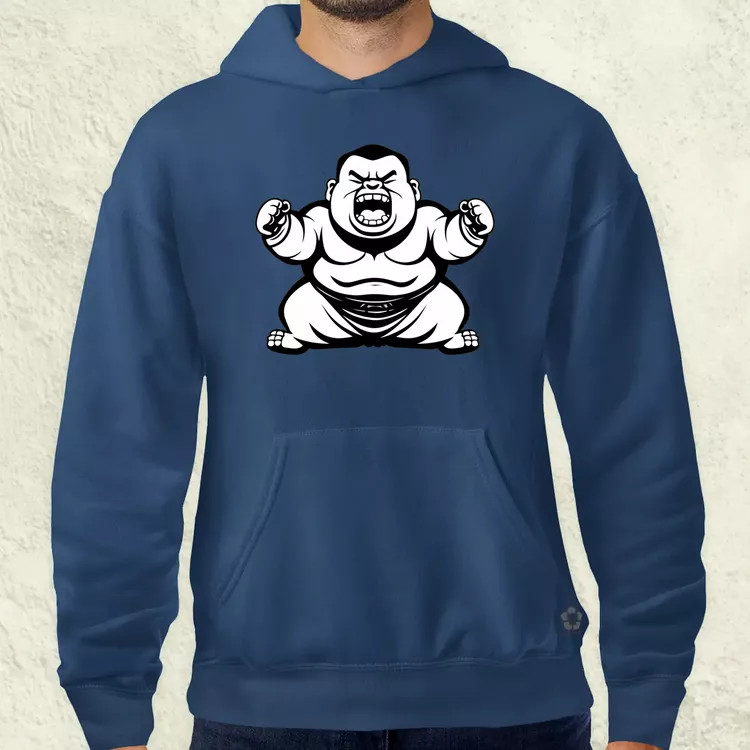 Minimál szumó v2 férfi pulóver