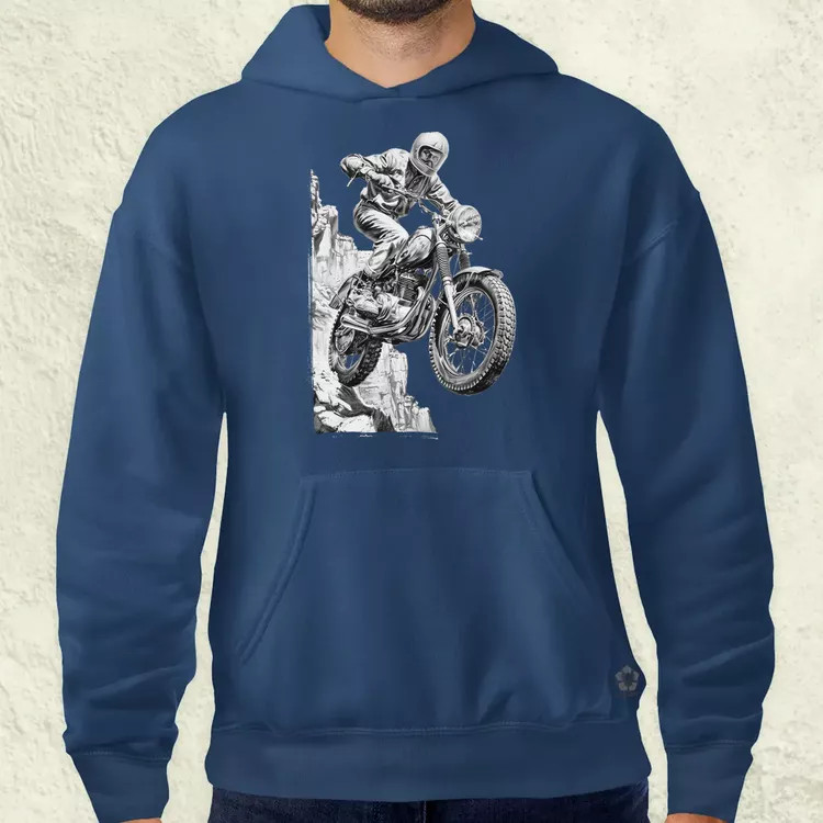 Motocross v4 férfi pulóver