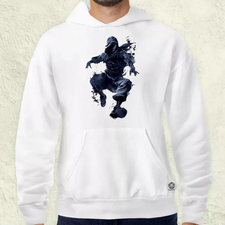 Ninja rajz v1 férfi pulóver