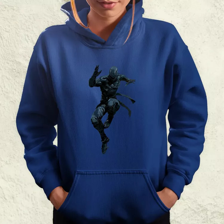 Ninja rajz v2 női pulóver