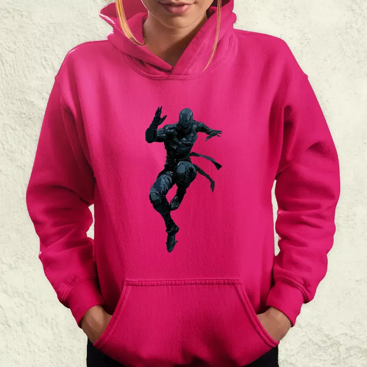 Ninja rajz v2 női pulóver