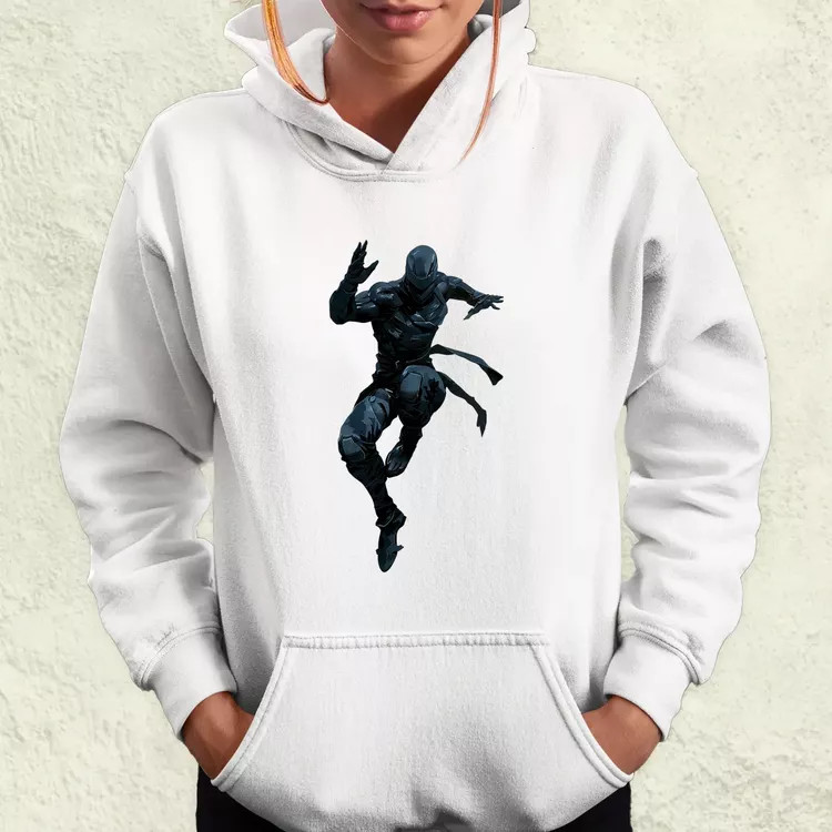 Ninja rajz v2 női pulóver