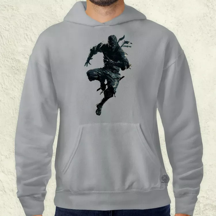 Ninja rajz v3 férfi pulóver