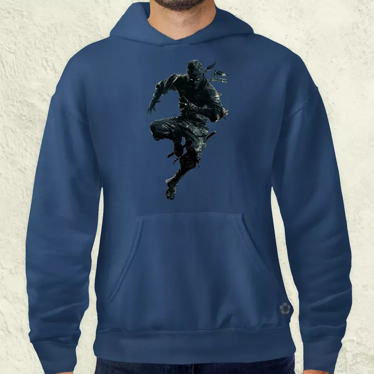 Ninja rajz v3 férfi pulóver