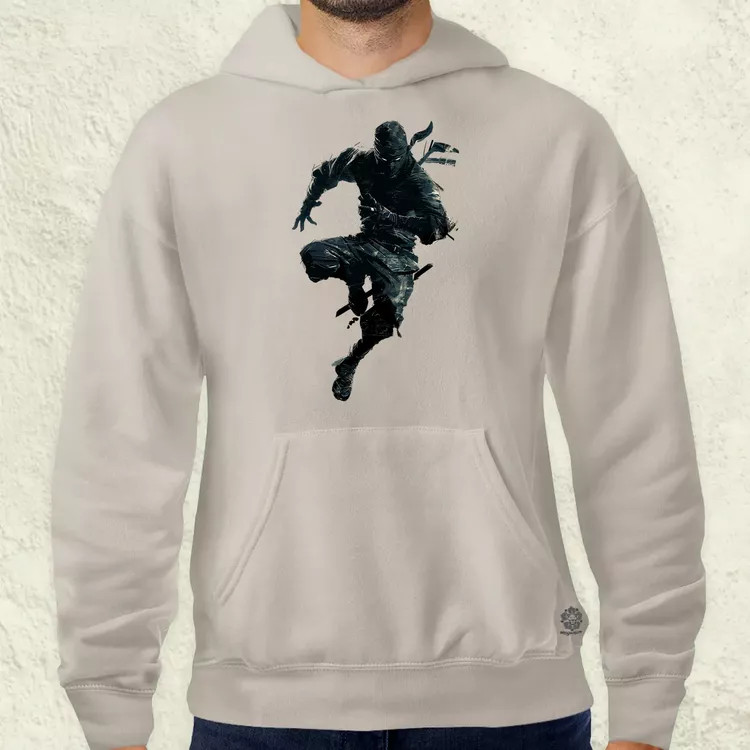 Ninja rajz v3 férfi pulóver
