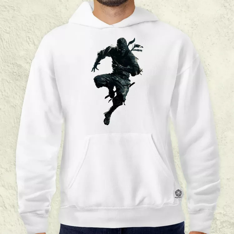 Ninja rajz v3 férfi pulóver