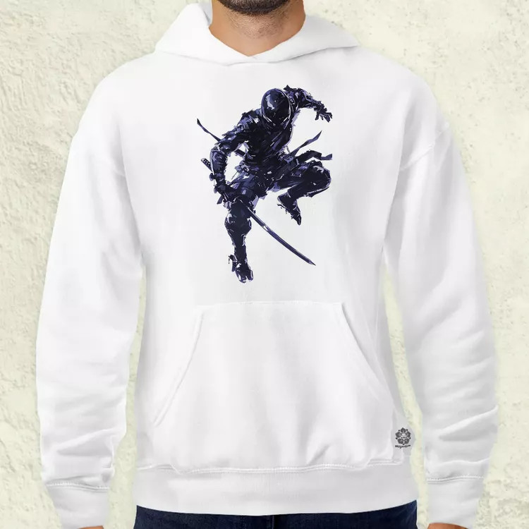Ninja rajz v4 férfi pulóver
