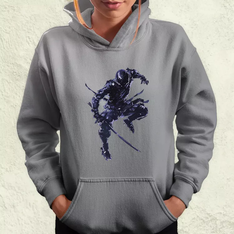 Ninja rajz v4 női pulóver