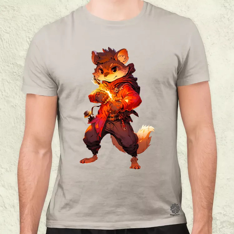 Anime Ratatosk v2 férfi póló