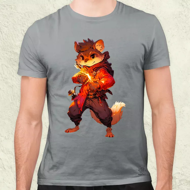 Anime Ratatosk v2 férfi póló