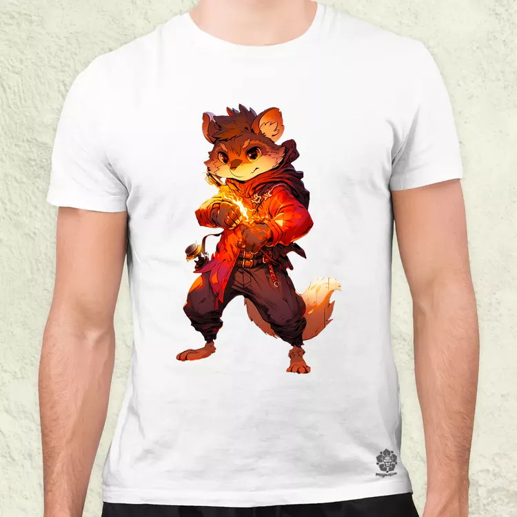 Anime Ratatosk v2 férfi póló